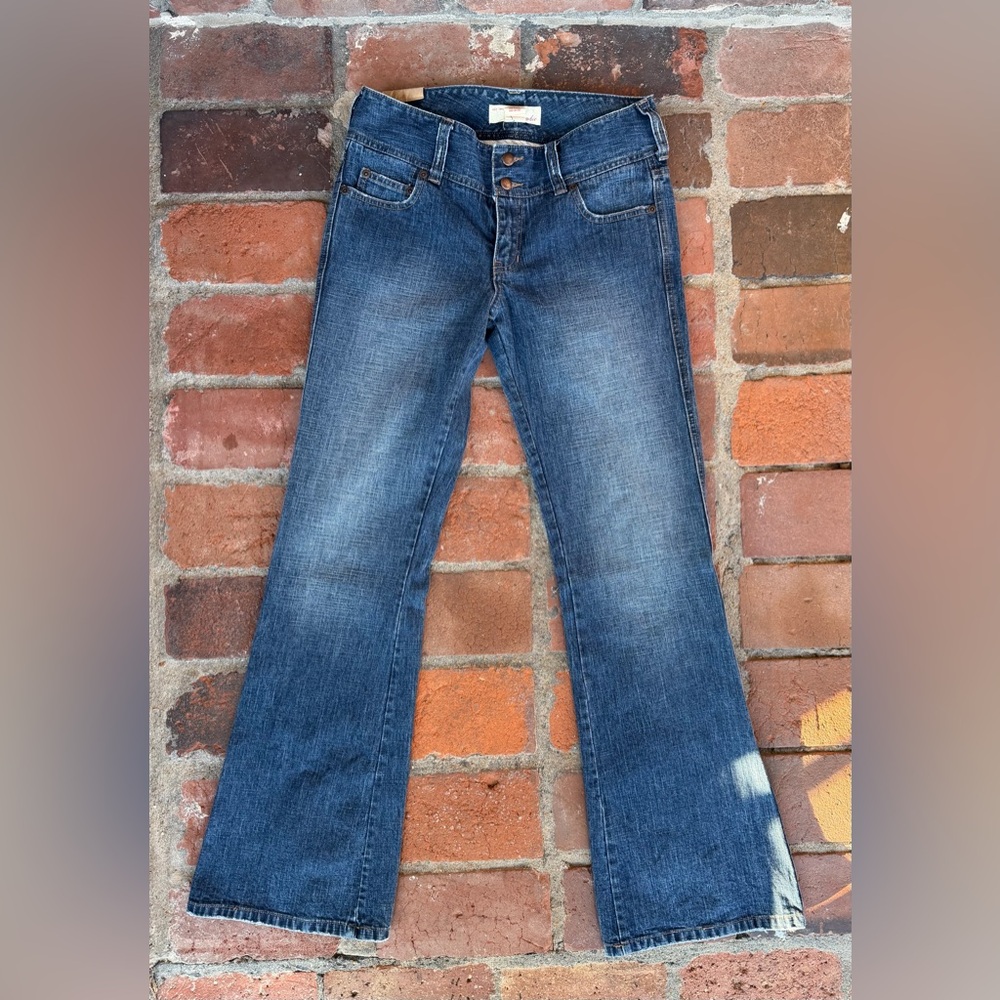 Vintage Abercrombie & Fitch Dark Blue Flare Jeans